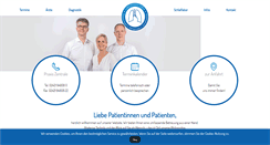 Desktop Screenshot of lunge-schlaf-dueren.de